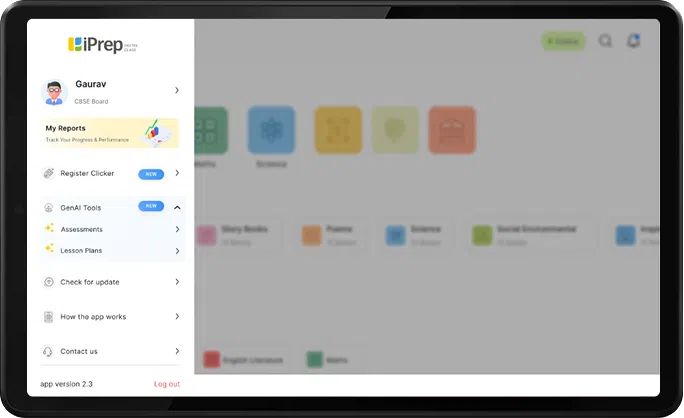 iPrep Tablet device